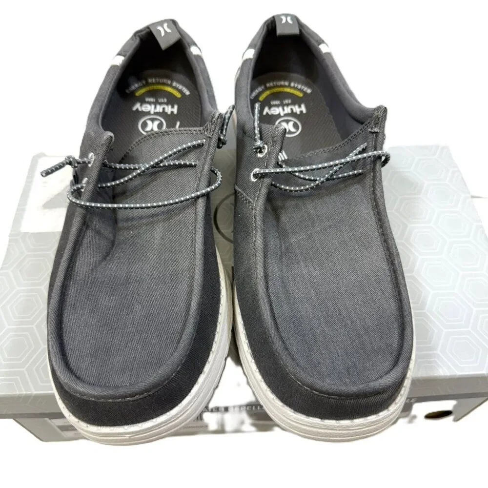 Hurley Laguna Gray Sneakers Men’s Size 10 | New