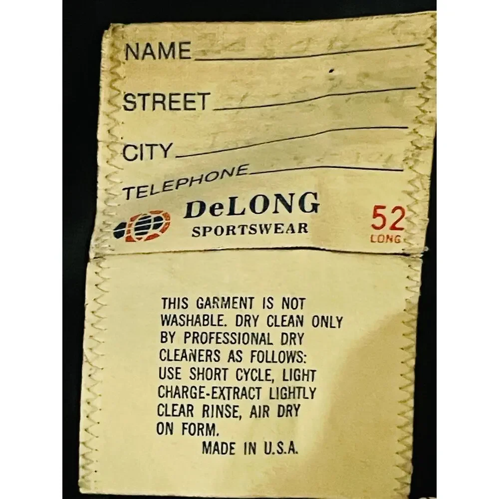 DeLONG Sportswear authentic vintage