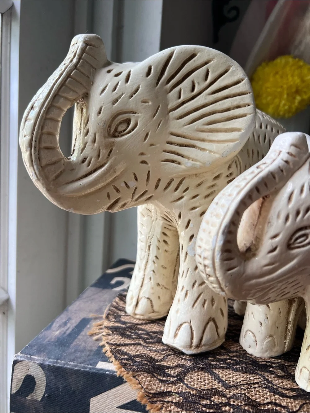 Handmade elegant cream
