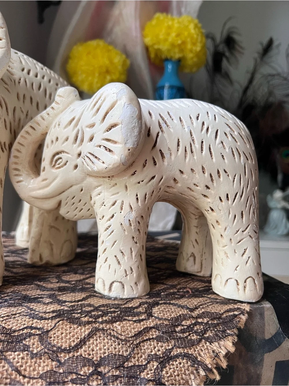 Handmade elegant cream