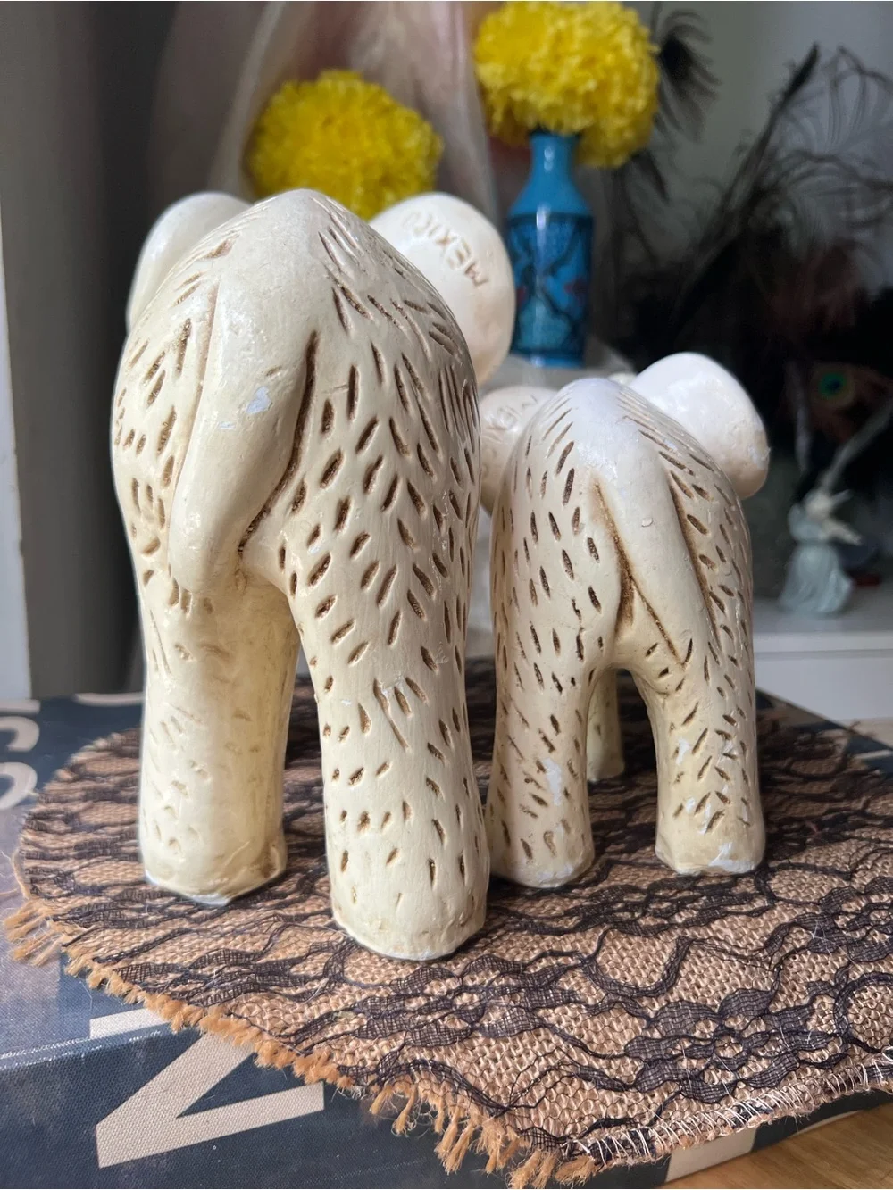 Handmade elegant cream