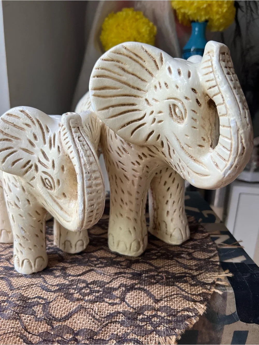 Handmade elegant cream