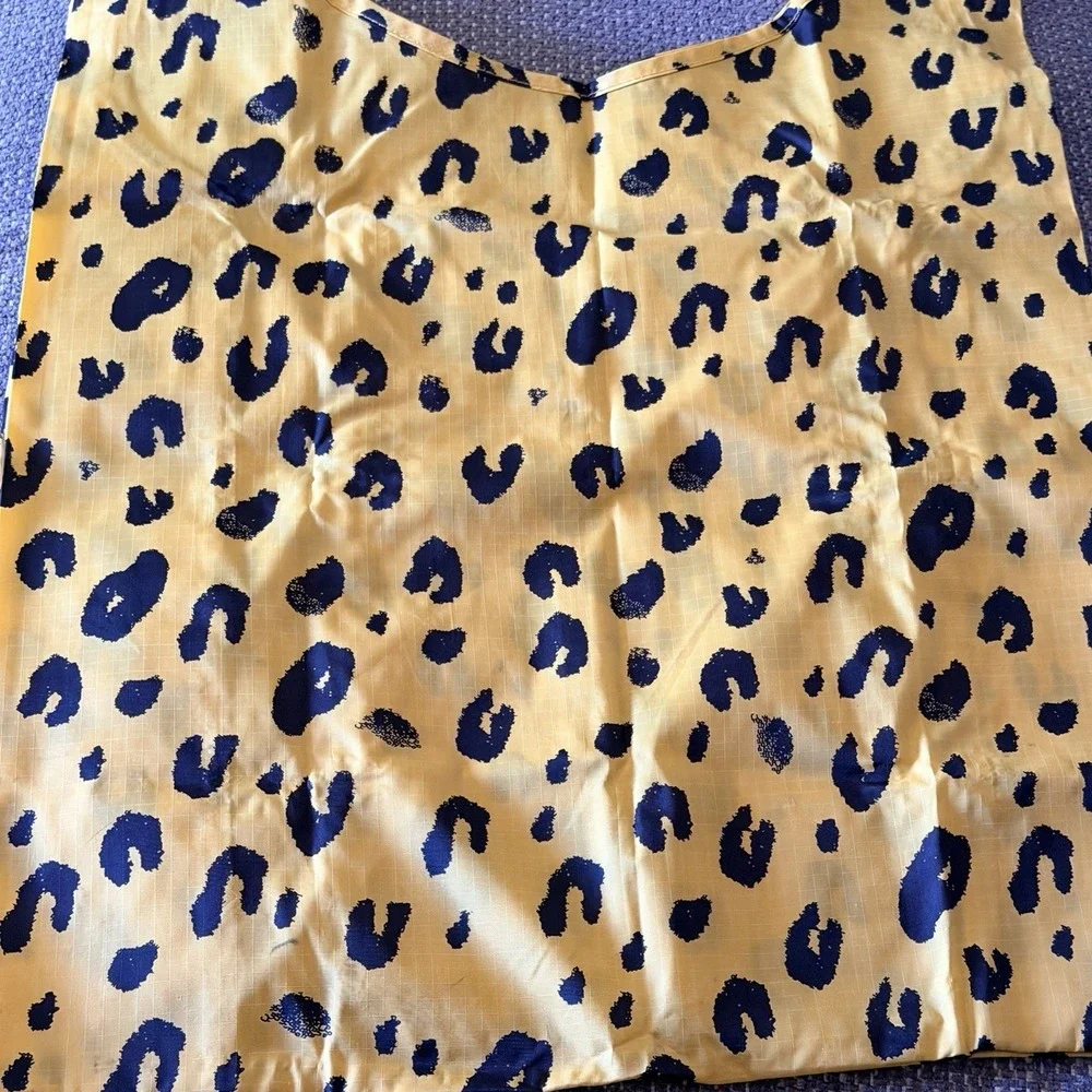 Standard Baggu Tote Bag - Honey Leopard Retired Pattern Cheetah Print **READ**