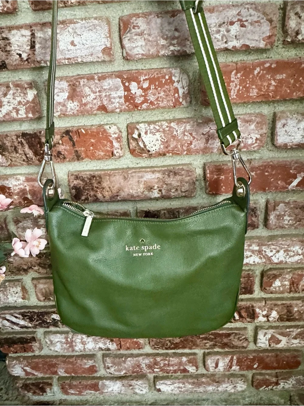 kate spade pebbled leather