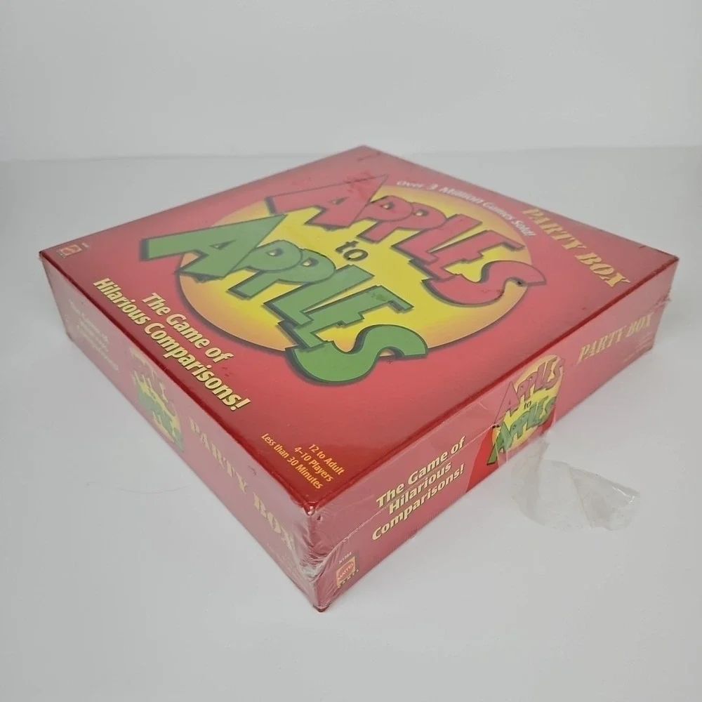 Mattel Apples to Apples Party Box Party Game New In Box Sealed