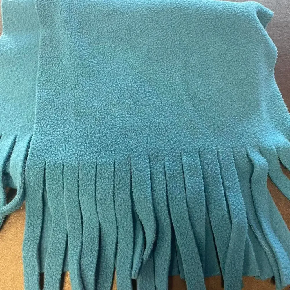 None blue fleece