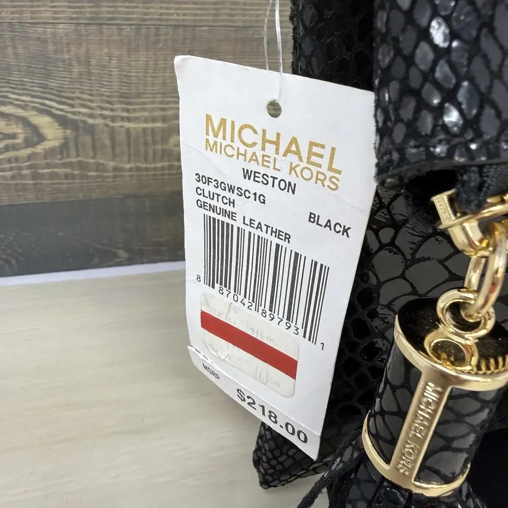 Michael Kors foldover michael good