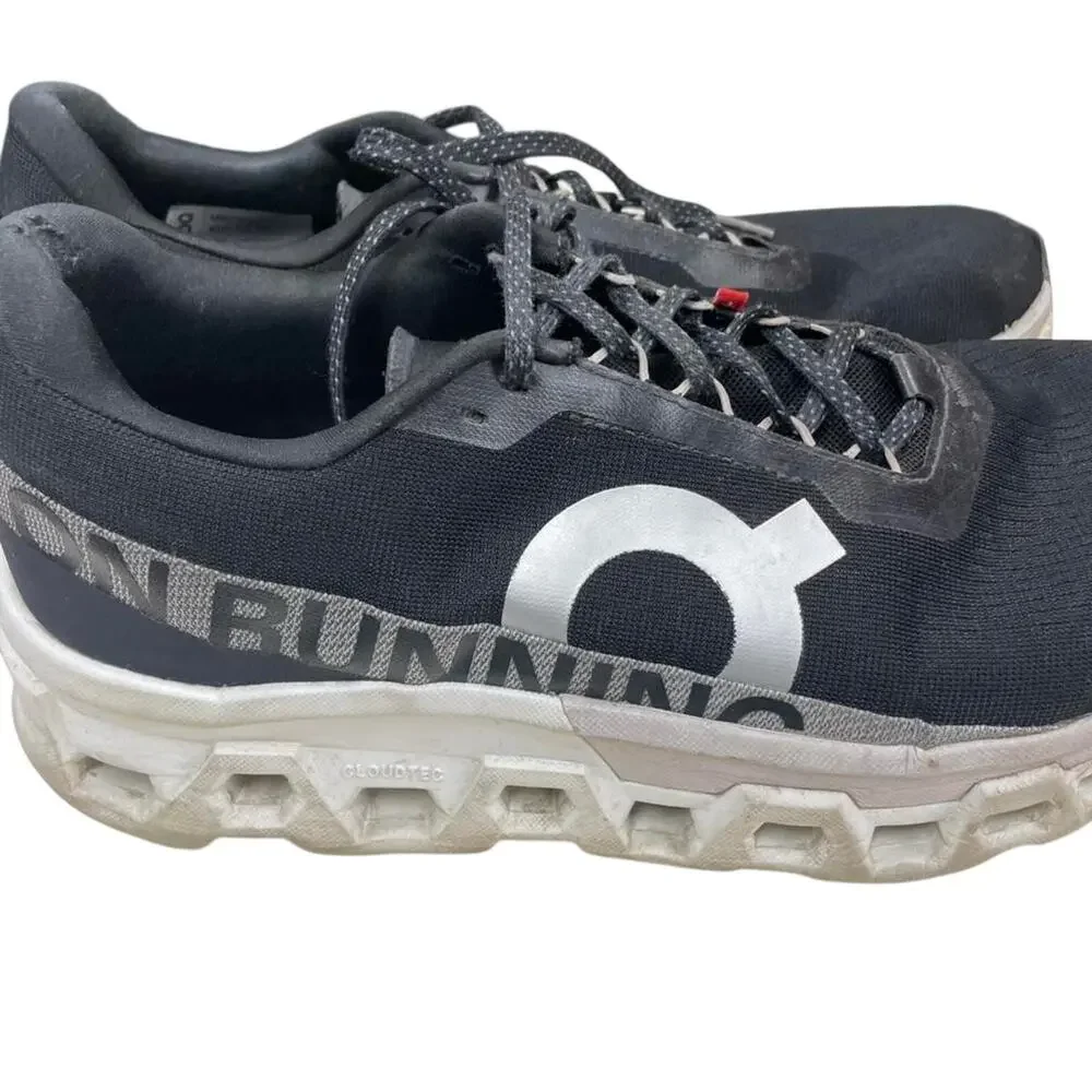 On cloud black trainers size
