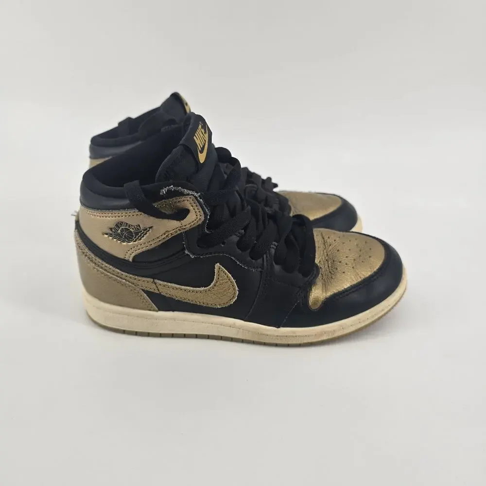 Gold nike air