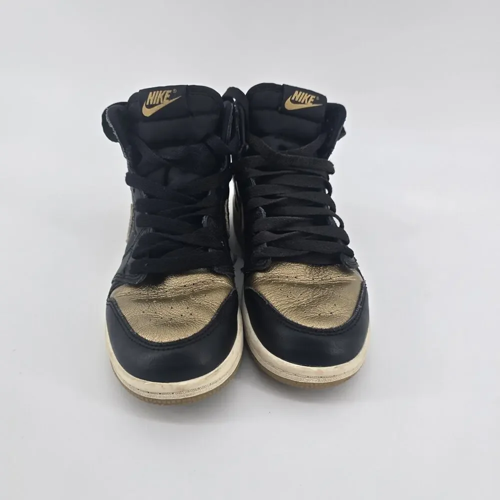 Gold nike air