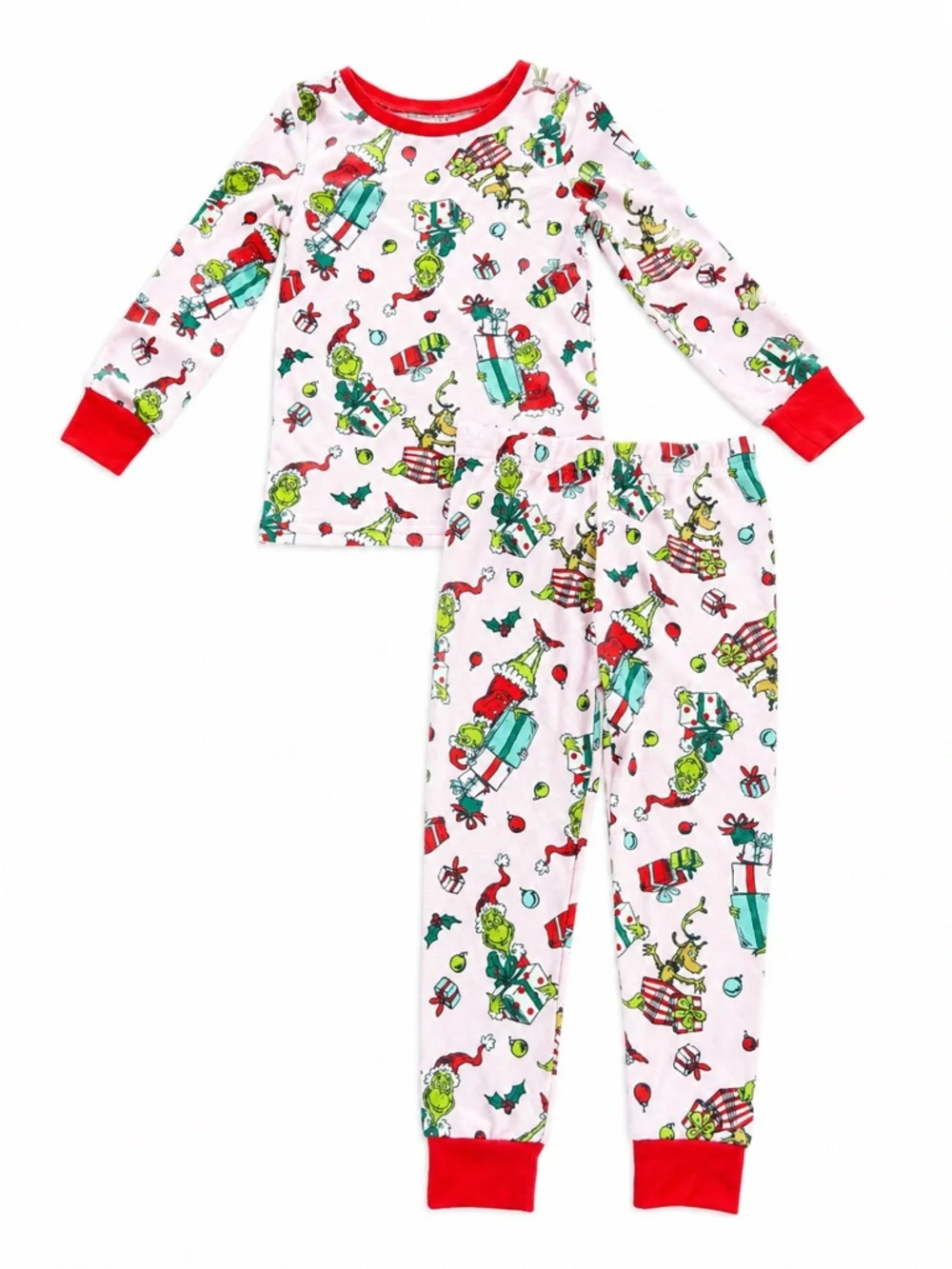 New - Dr. Seuss The Grinch Christmas Pajama Set
