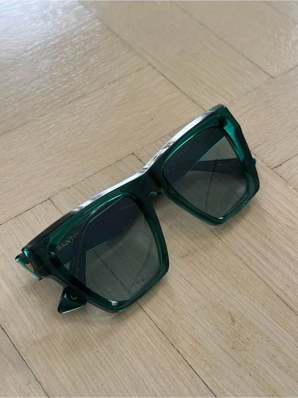 Saint Owen Trendkill Emerald Sunglasses Like New