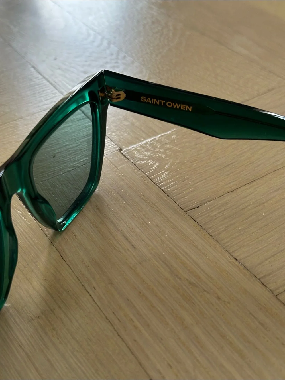 Saint Owen Trendkill Emerald Sunglasses Like New