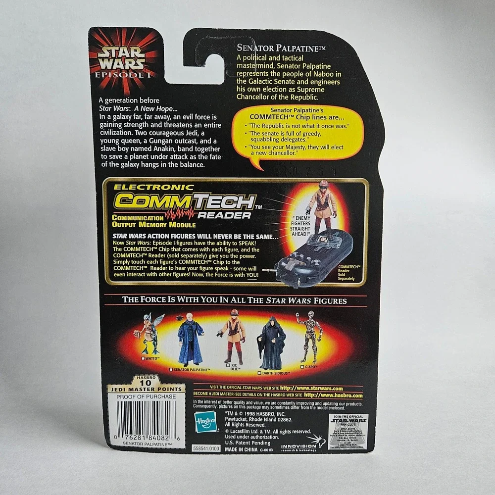 Hasbro 1998 comes line