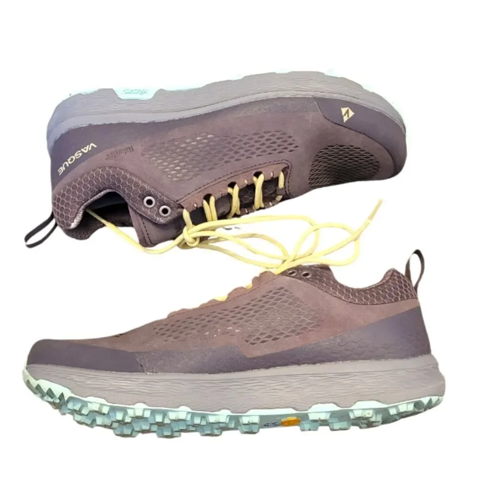 Vasque Brown Breeze LT NTX Suede Low Hiking Shoes - Waterproof