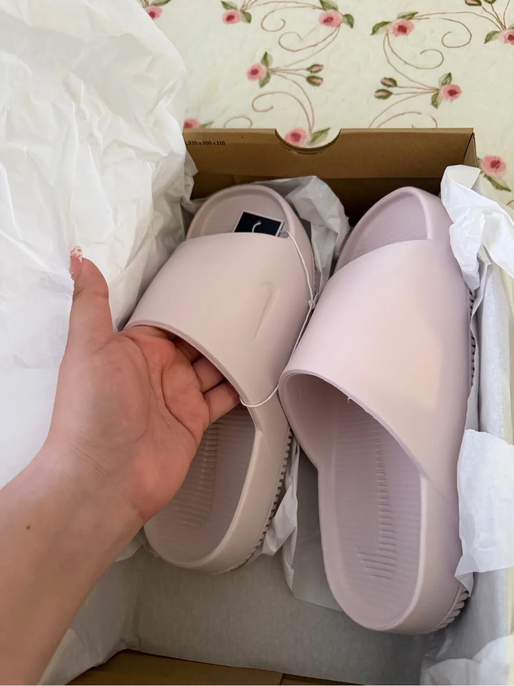 Nike simple sticker cardboard