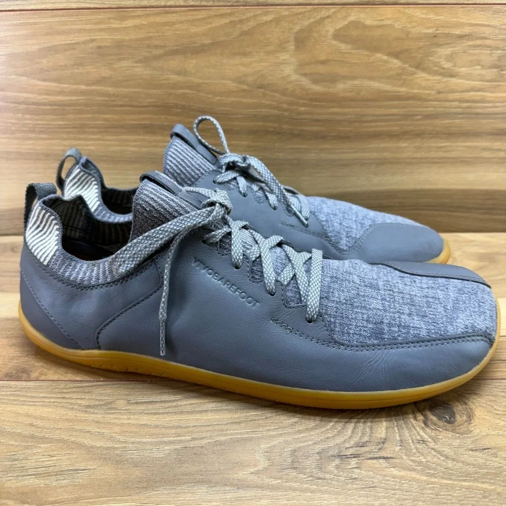 VIVOBAREFOOT Primus Asana Sneakers 13 EU 47 Gray Walking Training Minimalist