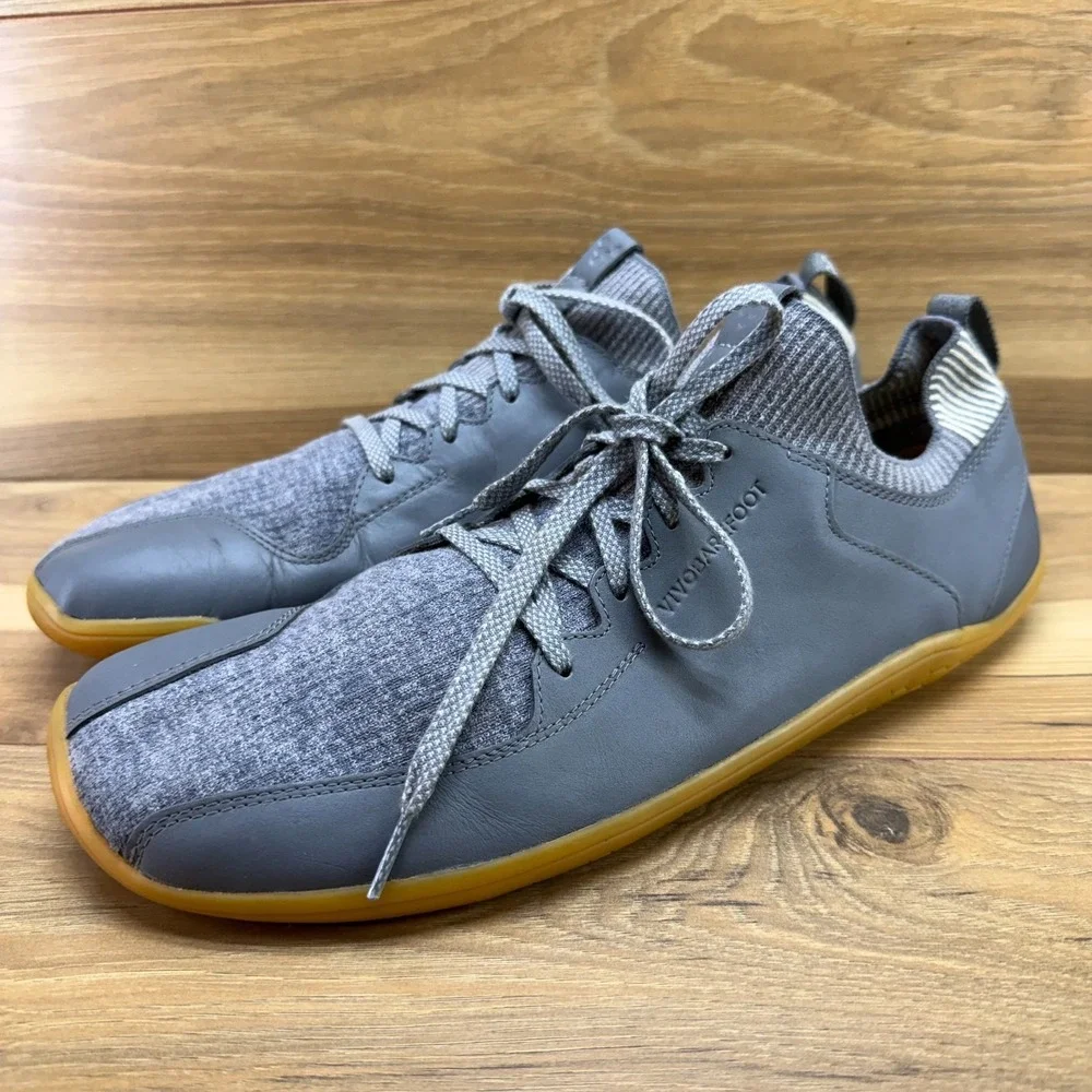 VIVOBAREFOOT Primus Asana Sneakers 13 EU 47 Gray Walking Training Minimalist