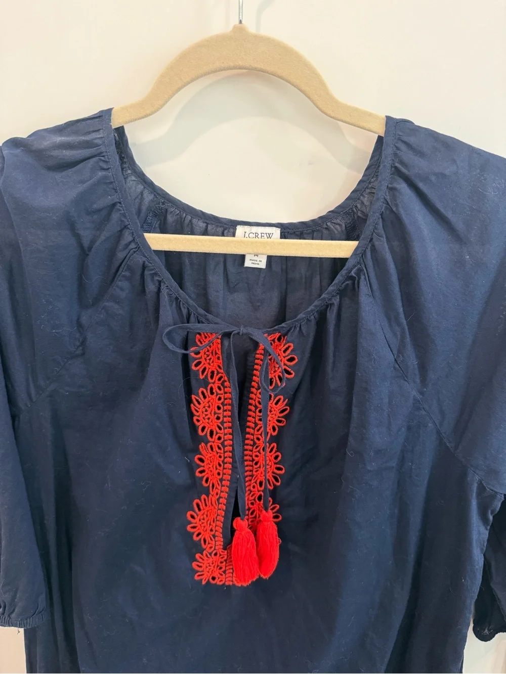 J. Crew lightweight navy