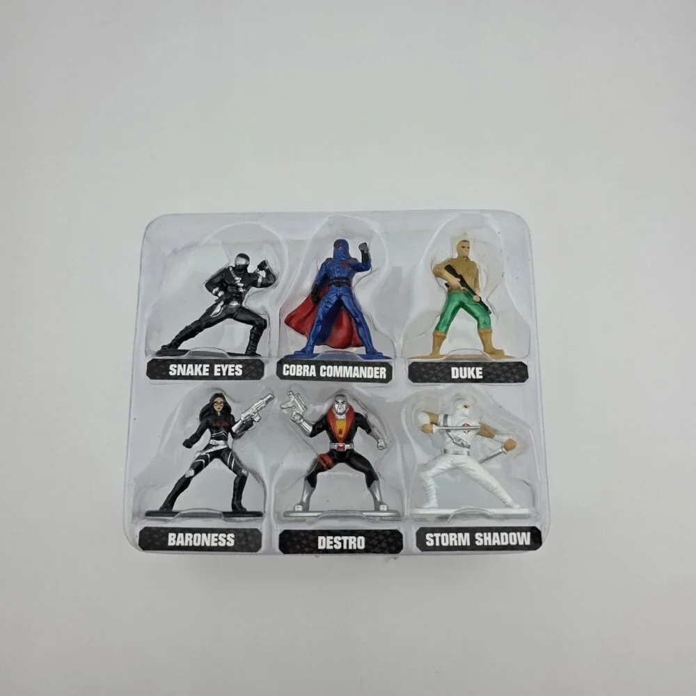 Hasbro GI Joe - Jada Toys - Nano 1.75 inch - Metalfigs Snake Eyes Diecast Figure