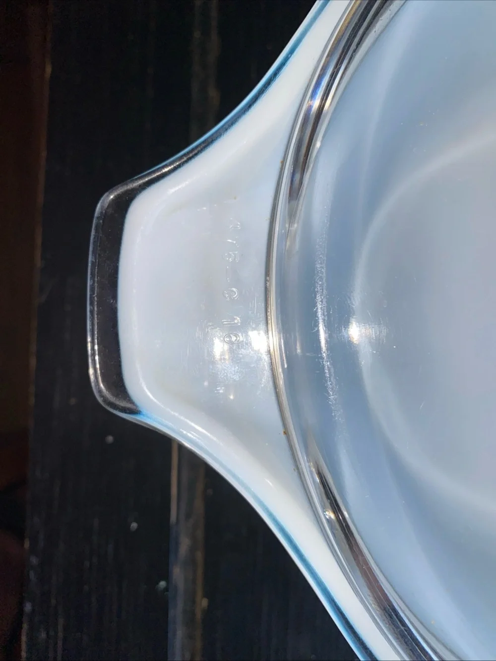 Pyrex bright blue