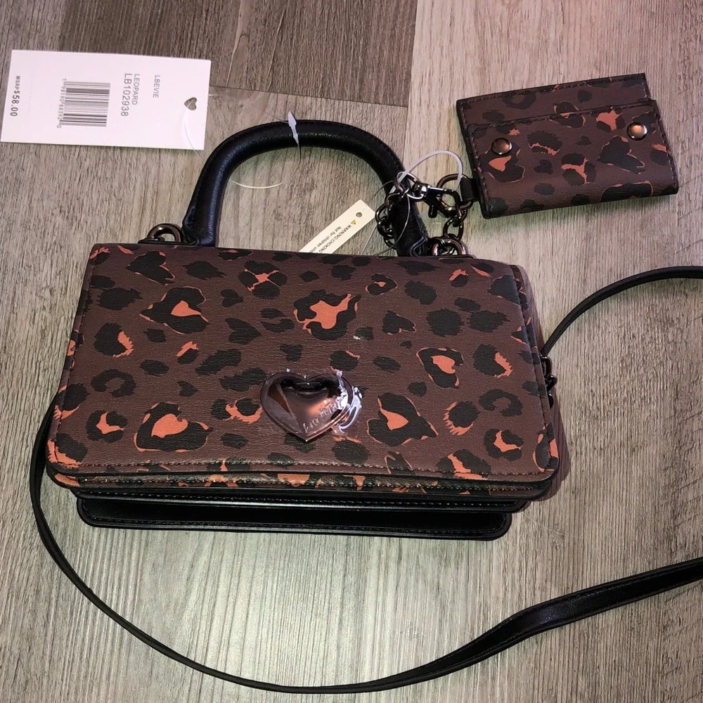 Betsey Johnson brown orange