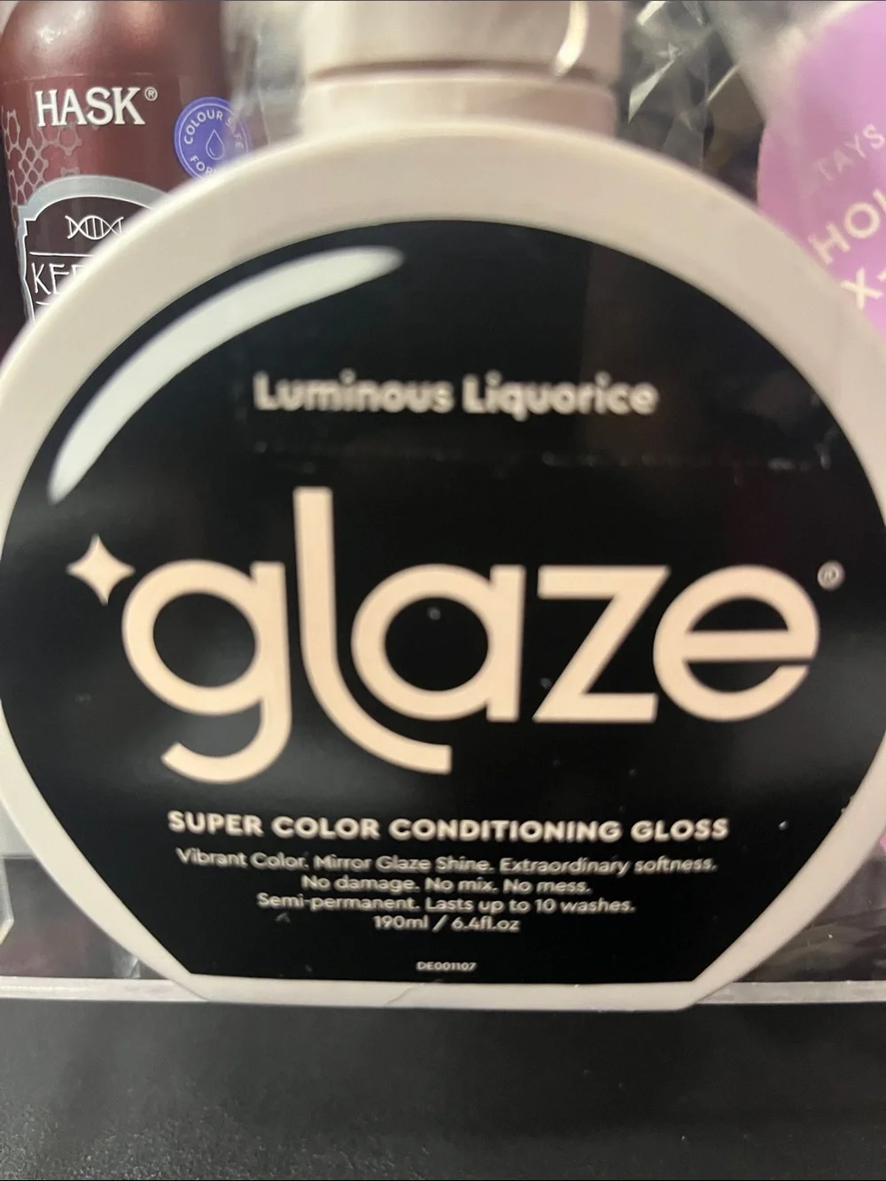 Glaze deep black