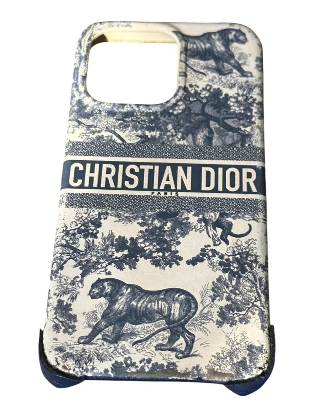 Authentic Dior Blue Toile de Jouy iPhone 11 Pro Case