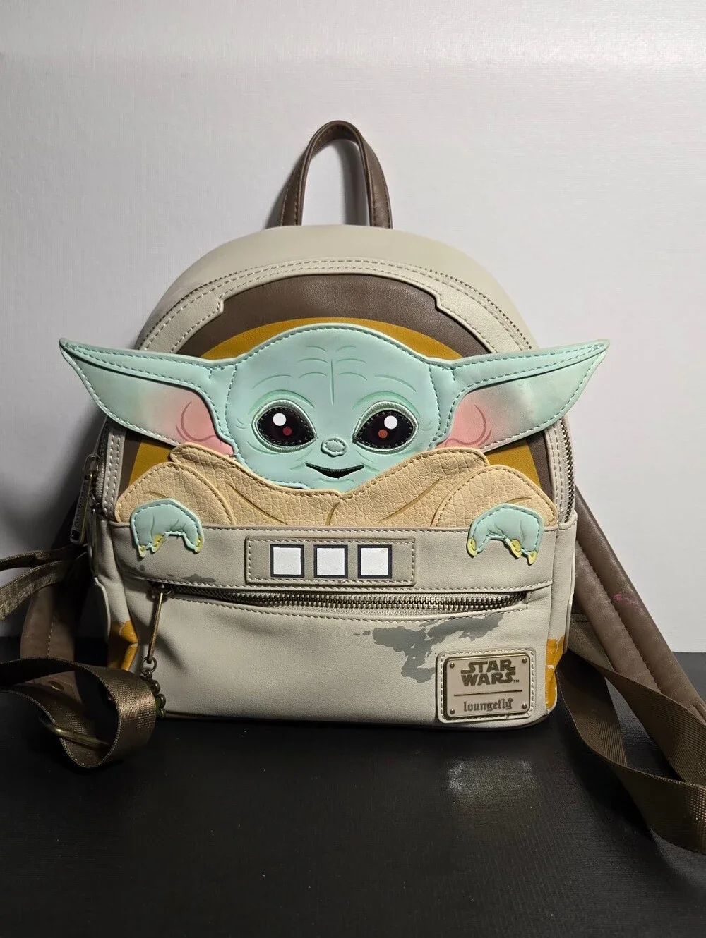 Loungefly Star Wars The Child Grogu Baby Yoda Mini Backpack Disney