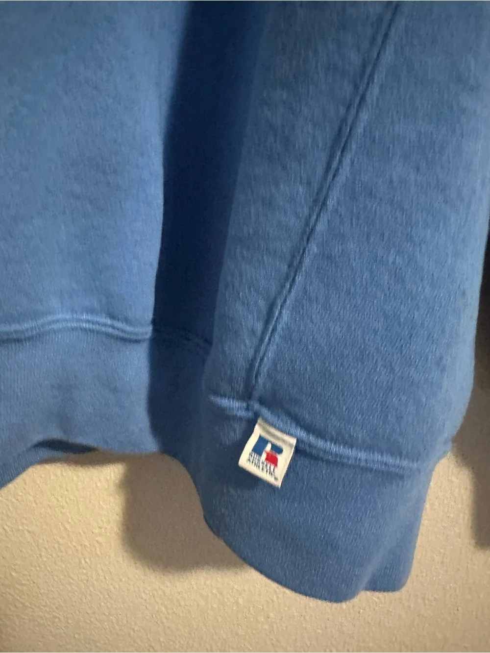 Russell Athletic Light Blue Crewneck Sweatshirt - Men's Pullover