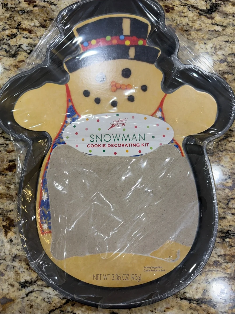 Snowman Cookie Baking Pan