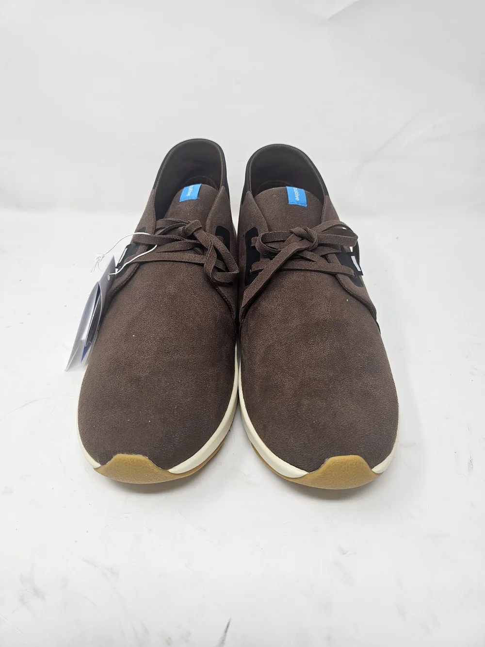 native Men's AP Hydro Chukka Boot, howler Brown/Jiffy Black/Bone White 9 M US