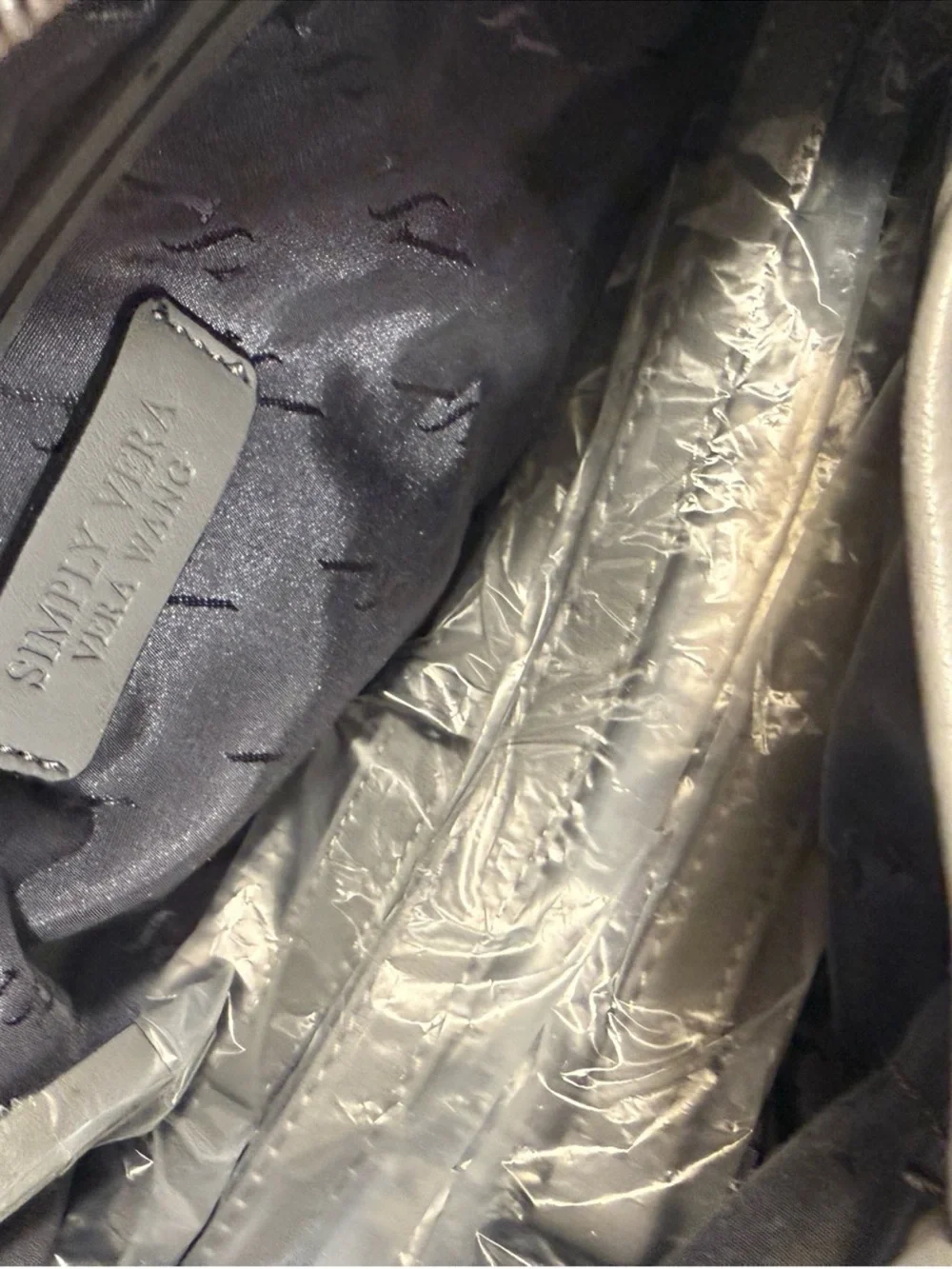 Vera Wang 21 strap quilted