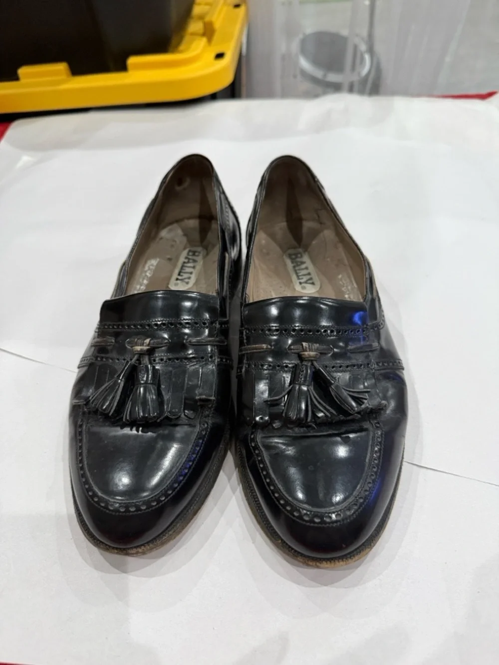 Bally subtle brogue design