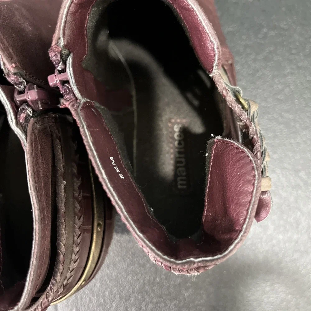 Maurices women burgundy