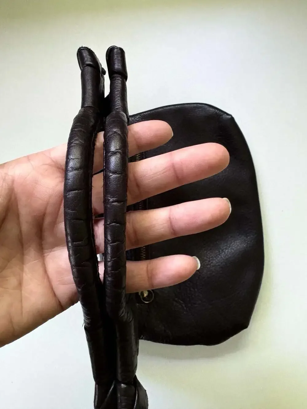 Foley + Corinna black leather