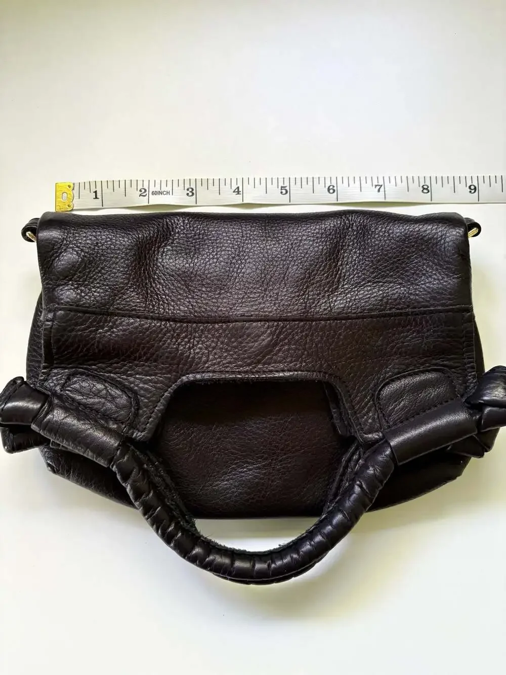 Foley + Corinna black leather