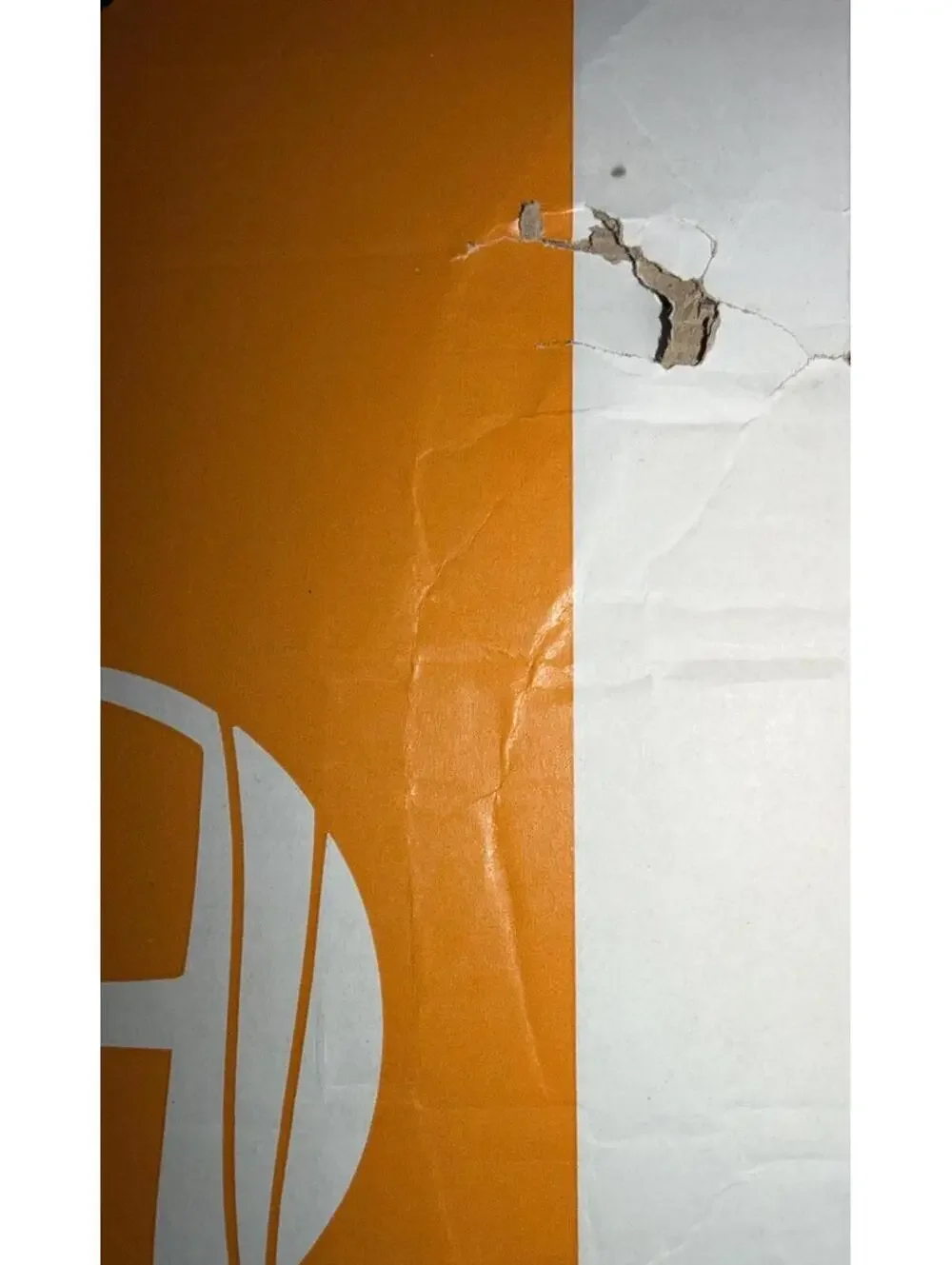 Timberland box damage