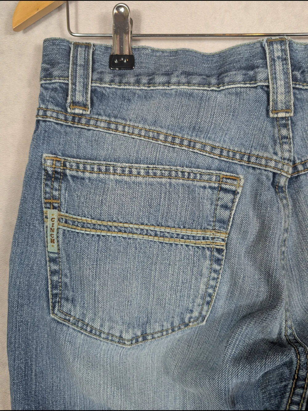 Cinch size tag 33x38