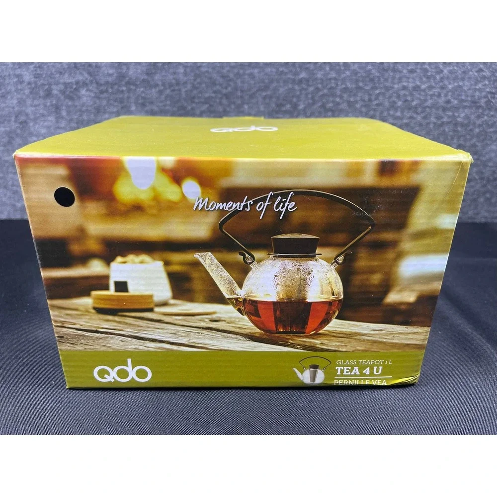 Qdo tea glass