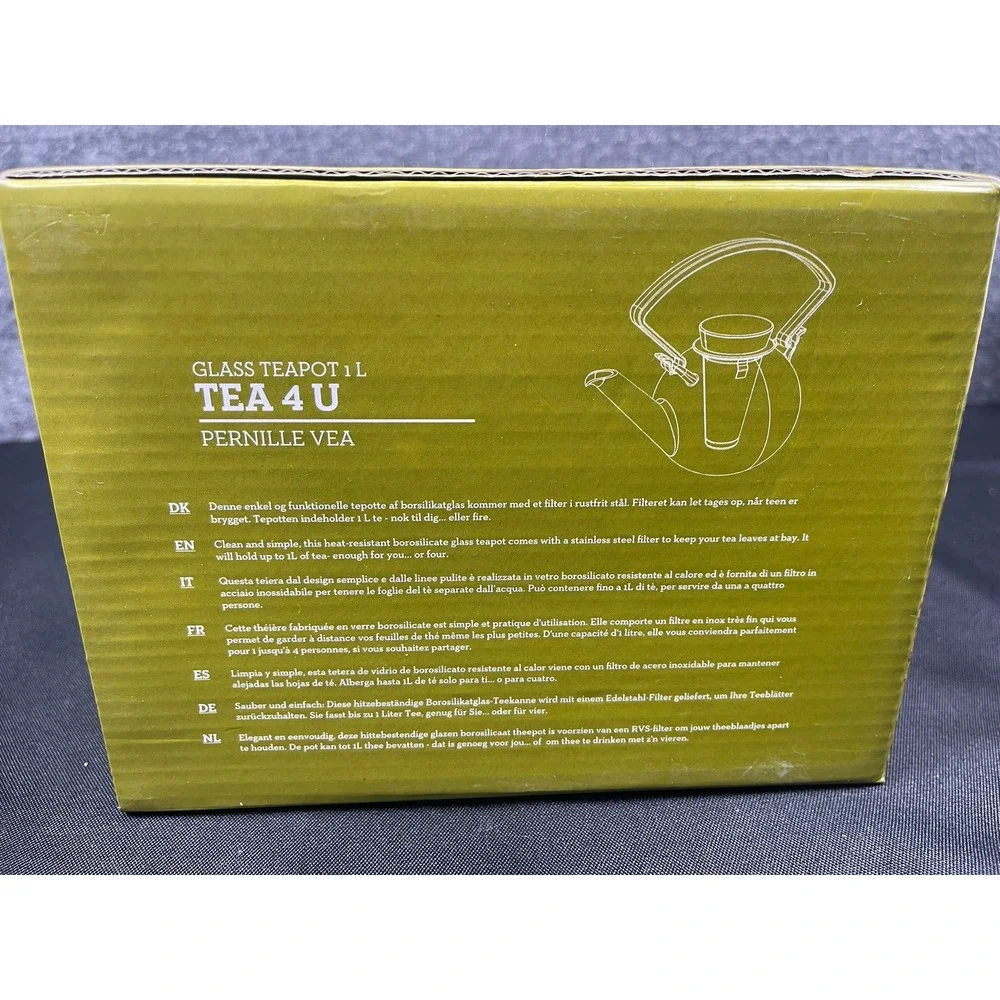 Qdo tea glass