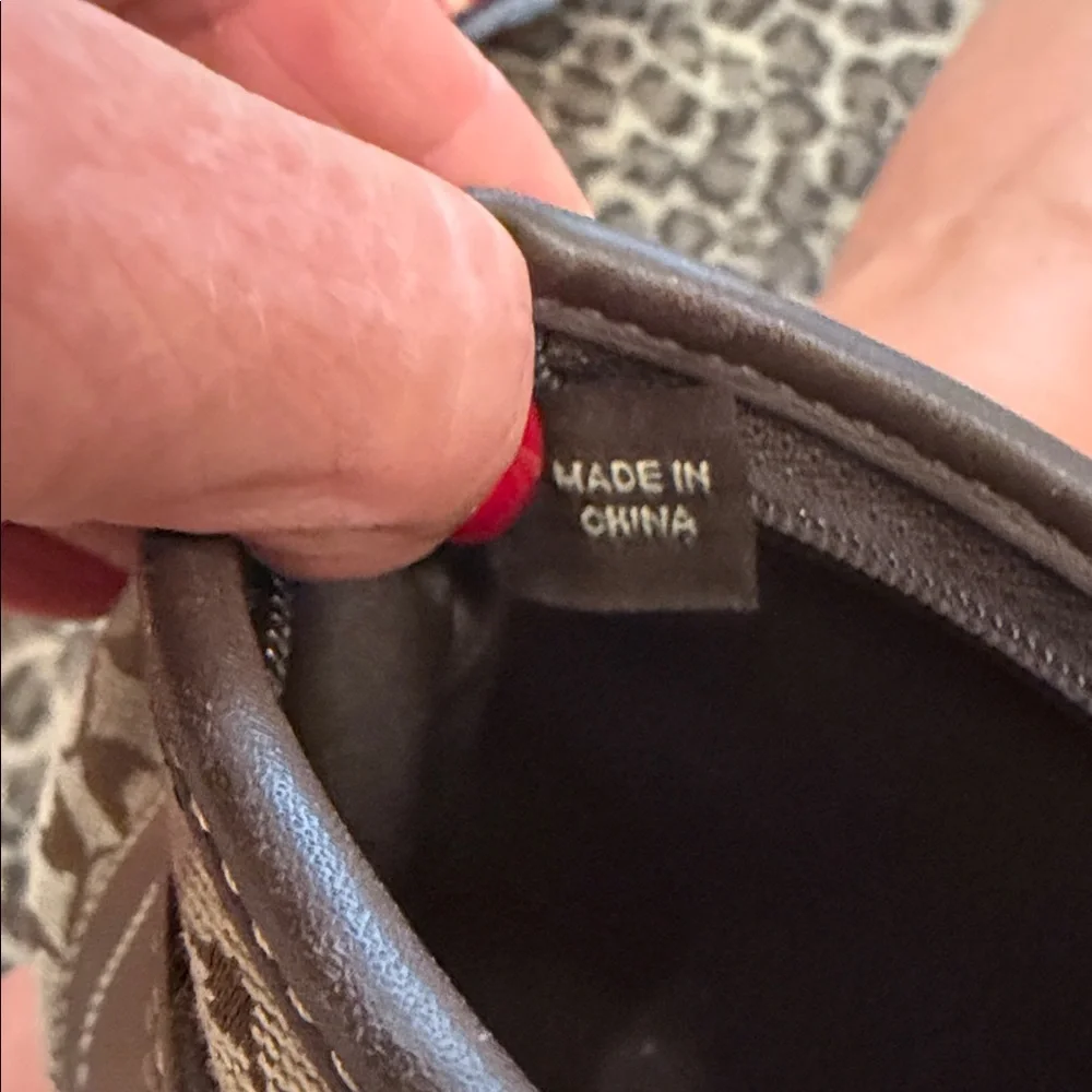 Coach leather game out
