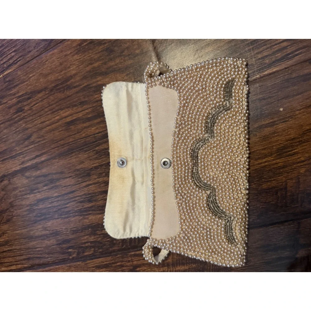 Vintage beaded clutch