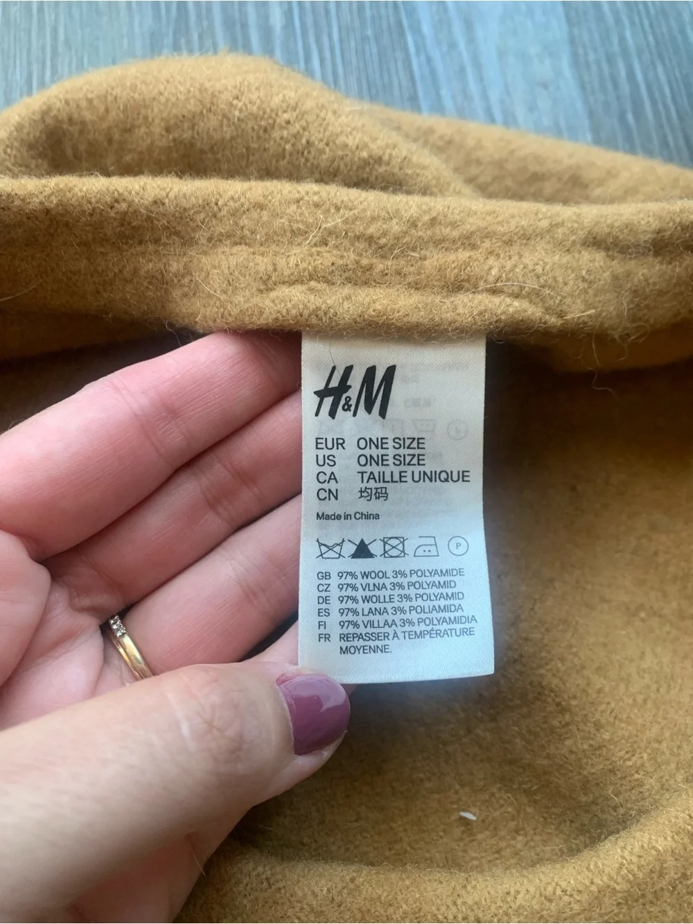 H&M classic wool