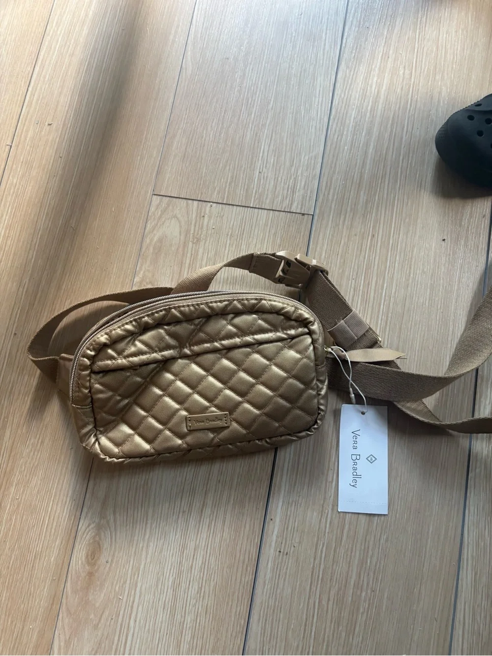Vera Bradley compact quilted