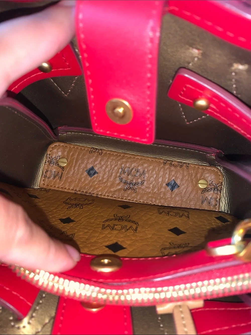 MCM stylish satchel