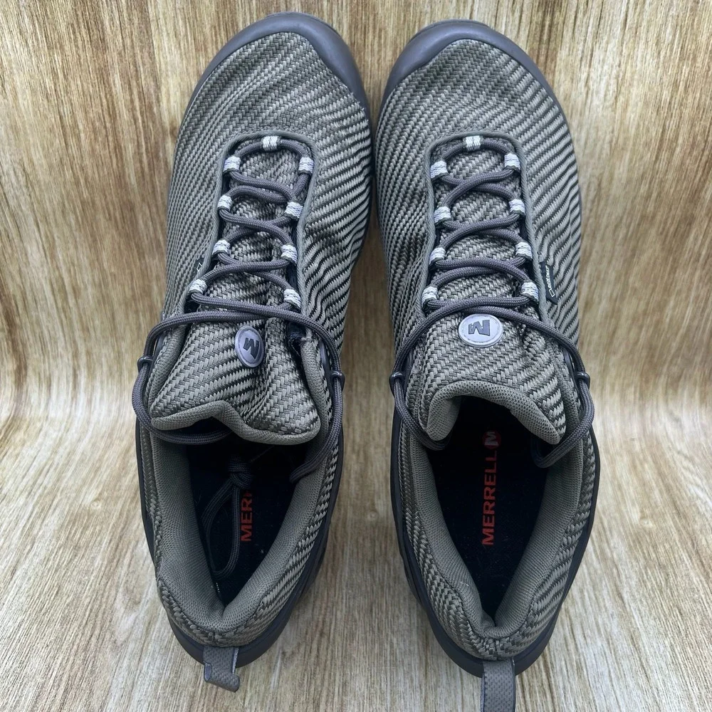 Merrell Chameleon 7 Storm GTX Men's Size 14 Olive Green Hiking Shoes J31133