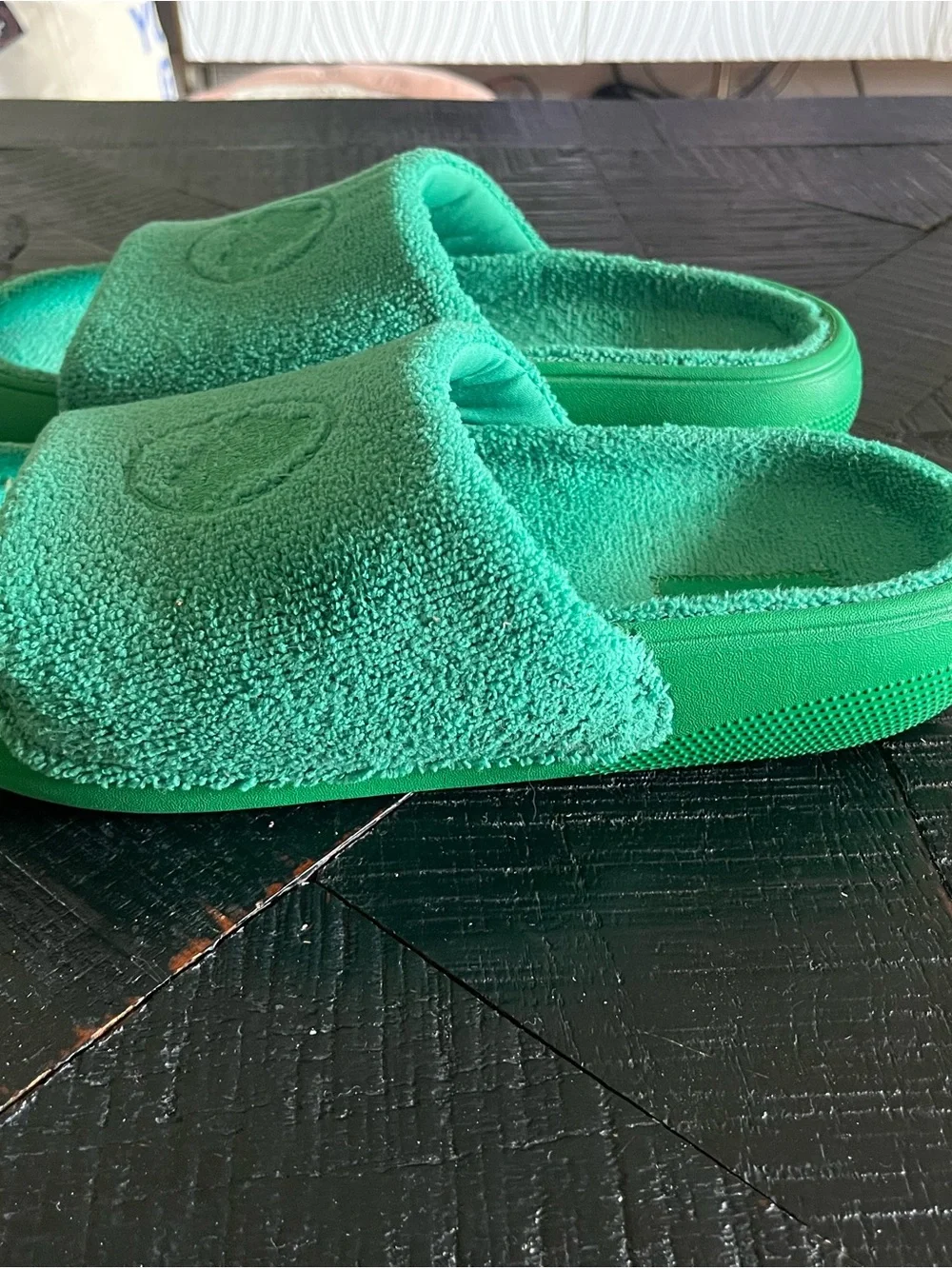 CROCS these green