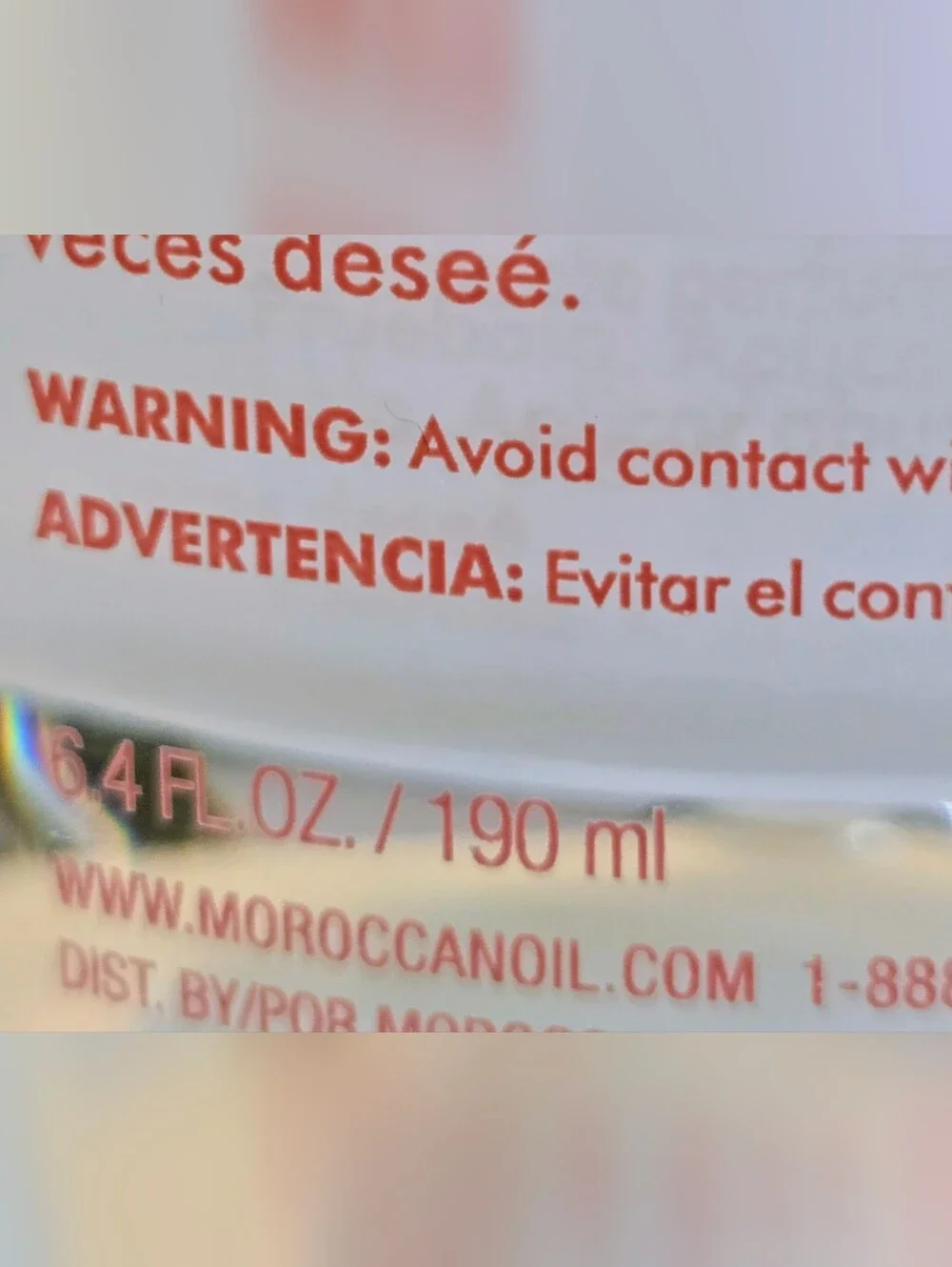 Moroccanoil fl oz