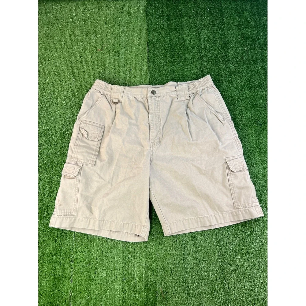 5.11 Tactical Series Mens 38 Cargo Shorts Light Tan Khaki‎ Cotton Canvas Utility